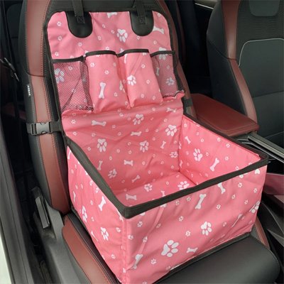 Le SécuriCar siege auto chien rose imprimer