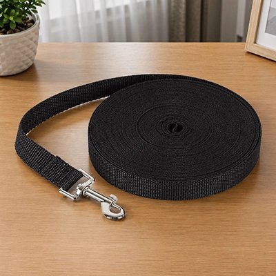 Longe pour Chien de 30 mètres noir