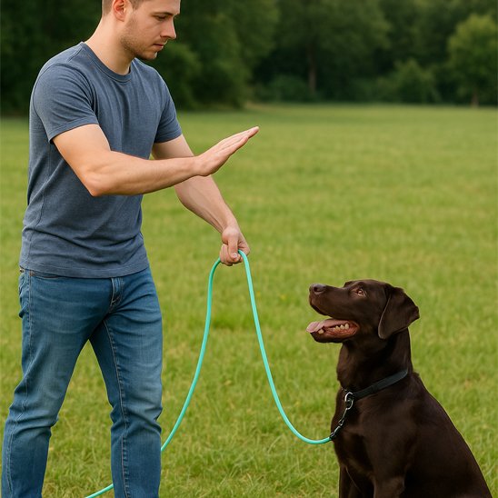longe pour chien entrainement chien dresseur