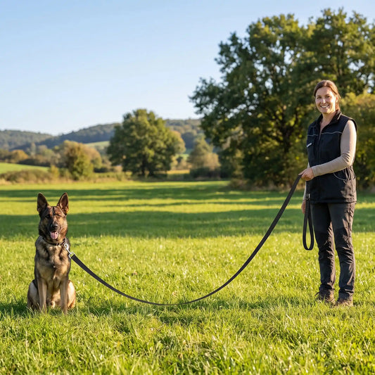 Longe pour chien nylon chien au travail