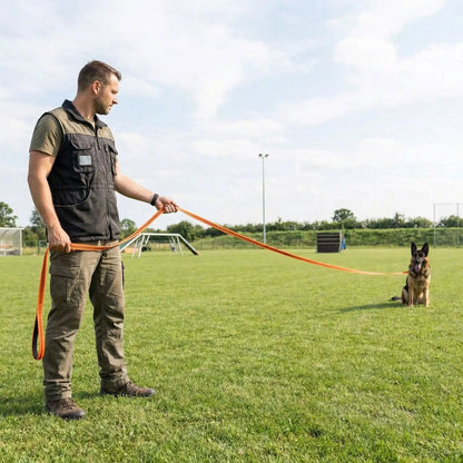 longe sprint chien travail maître longe pour chien