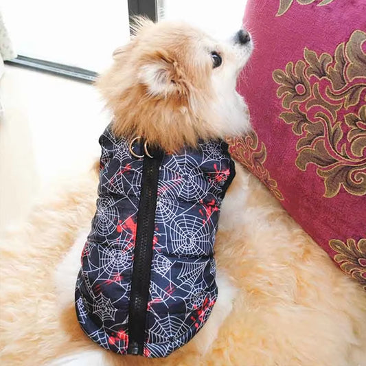 manteau chien noir imprimer
