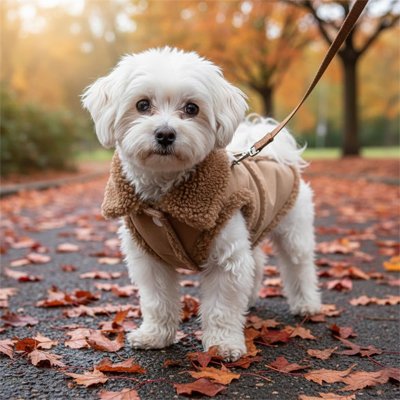 Manteau Chien raffiné chaud 