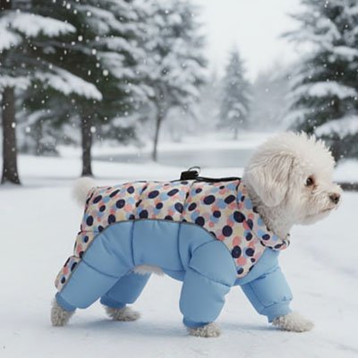 Manteau pour Chien doux ajustable 