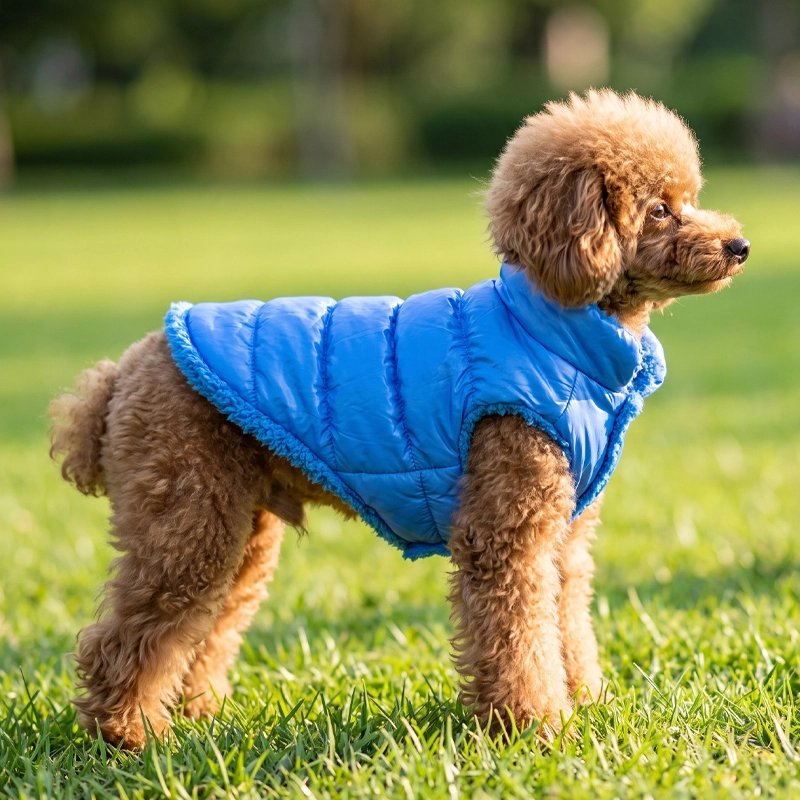 Manteau Pour Petit Chien bleu