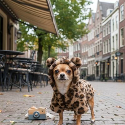 Manteaux pour chien avec capuche douce