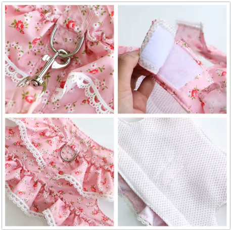 materiaux harnais petit chien