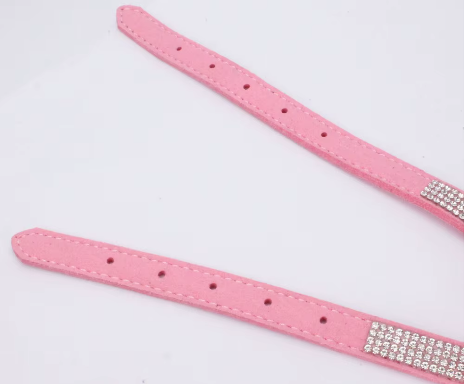 matiere cuir harnais pour petit chien