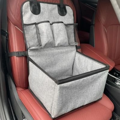 Mon ChienBord Siege auto pour chien avec rangement