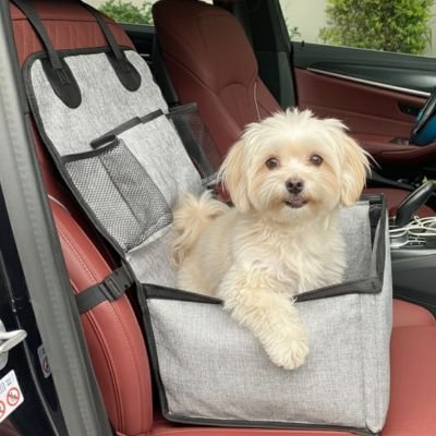 Mon ChienBord Siege auto pour chien gris