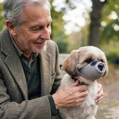 Muselière chien maille ajustable
