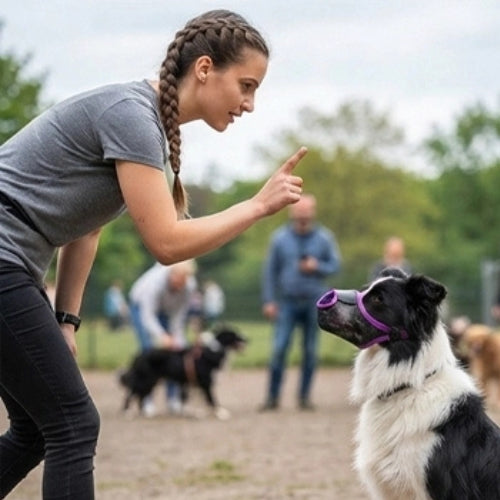 Muselière chien maille légère