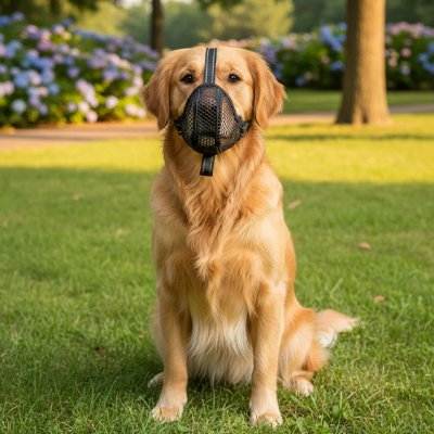 Muselière pour chien​ ajustable