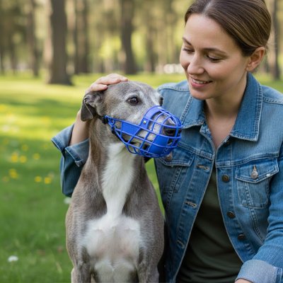 Muselière pour chien​ couverture buccal ajustable