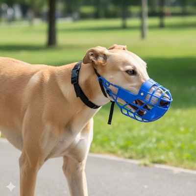 Muselière pour chien​ design ergonomique