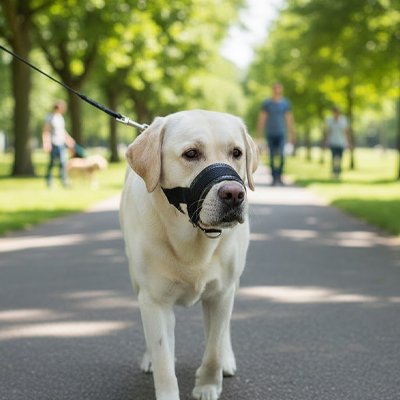 Muselière pour chien​ protection adaptée