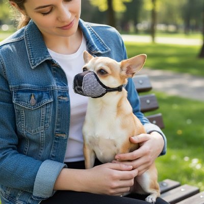 Muselière pour chien​ réglable