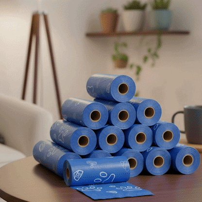 Opaque sac a crotte gif
