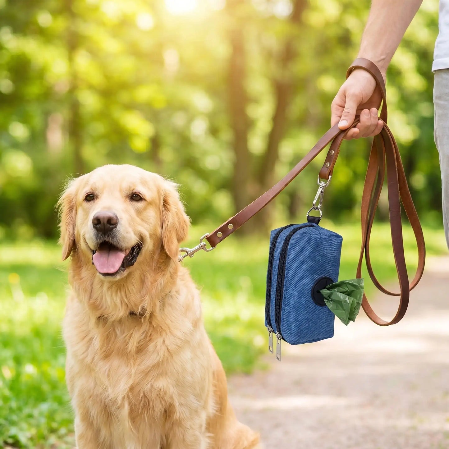 Pawdog distributeur sac à excrément attaché laisse