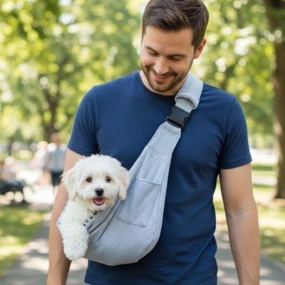 PawTrek sac transport pour Chien gris
