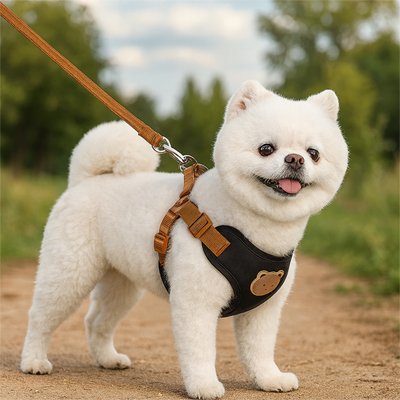 petit chien harnais pour petit chien noir