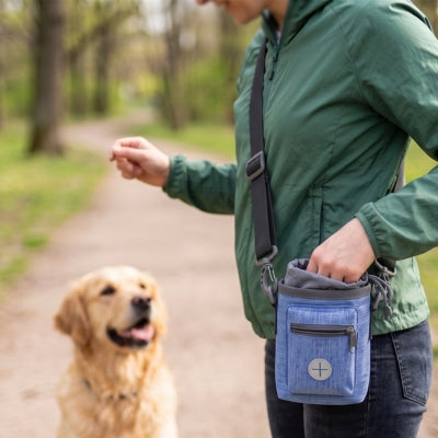 Pochette d'entraînement chien porter bandoulière