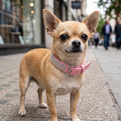 Poméranien  porte Collier Petit Chien