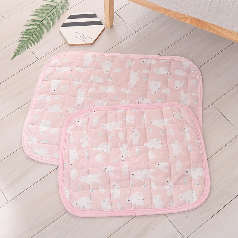 ptitglacon rose tapis rafraichissant petit chien