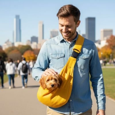 PupPack sac transport pour Chien respirant 