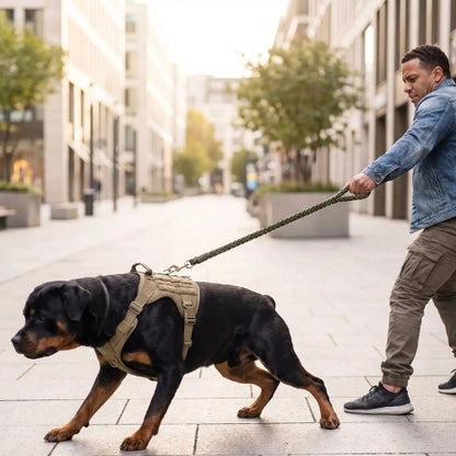 Rottweiler tire laisse pour chien robuste