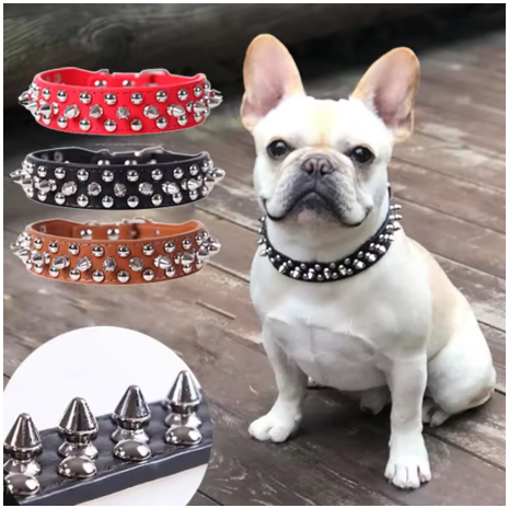 rouge noir brun collier pour chien