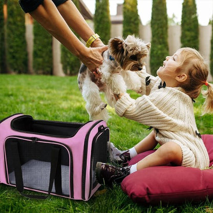 sac de transport chien avec fermeture éclairs