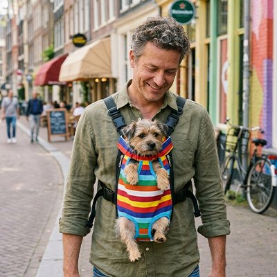 Sac de transport Chien multi couleur