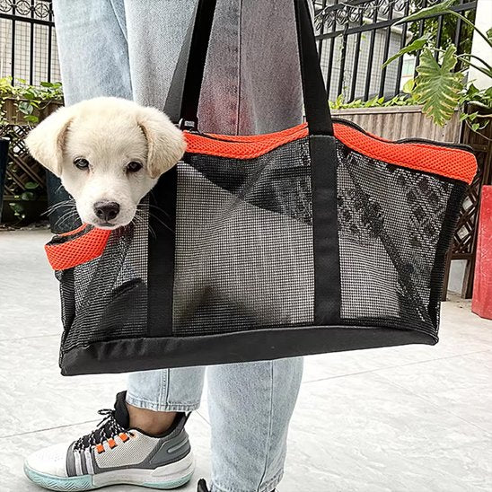Sac de transport pour chien avec ceinture de sécurité