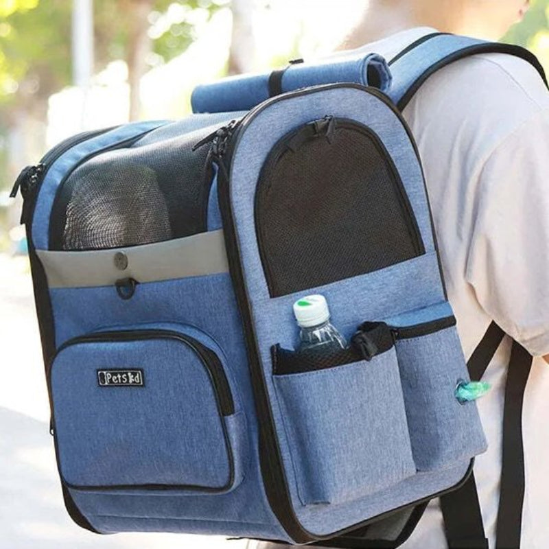 Sac de transport pour chien avec poche multifonction
