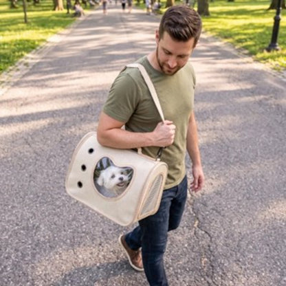 Sac de transport pour Chien porté en bandoulière  