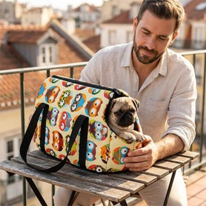 Sac de transport pour petit Chien stylé imprimer