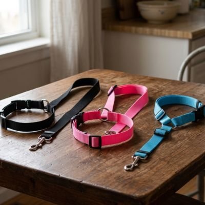 Safepaw Strap Ceinture de sécurité pour chien trois couleur