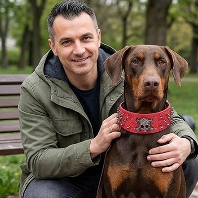 Setter pour son Collier Chien rouge