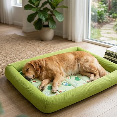 Tapis rafraichissant Chien pour régulée sa température