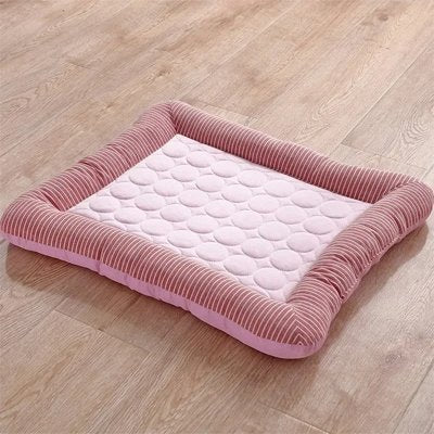 Tapis rafraichissant Chien rose