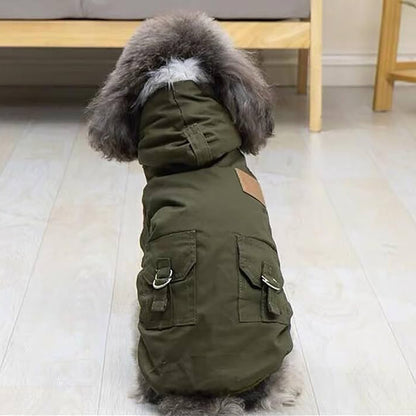 vue dos manteau pour chien
